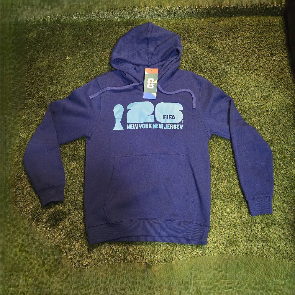 FIFA World Cup 2026 New York New Jersey Cotton Hoodie Size Medium
